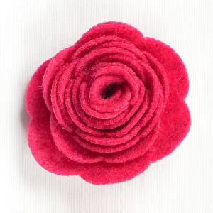 Acrylic Felt Flower