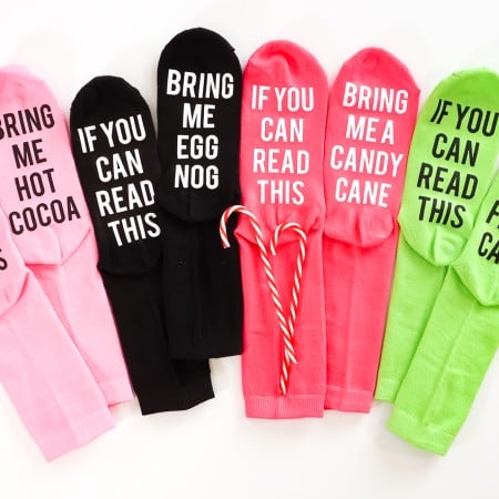 funny Christmas socks