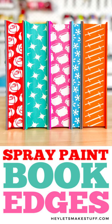 Five ACOTAR books with sprayed edges pin image